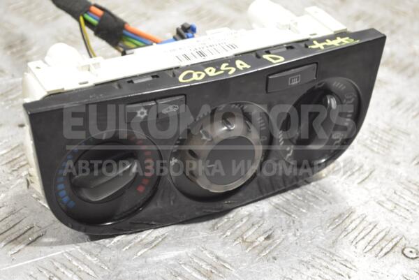 Блок управління пічкою з кондиціонером Opel Corsa (D) 2006-2014 466119570 265802 euromotors.com.ua