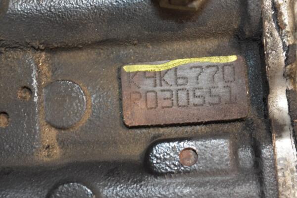 Двигатель (топливная Delphi) Nissan Note 1.5dCi (E11) 2005-2013 K9K 770 267981 - 6