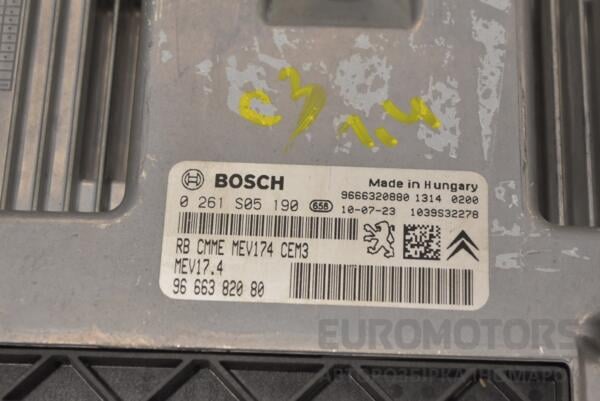 Блок управления двигателем комплект Citroen C3 1.4 16V 2009-2016 0261S05190 268583 - 2