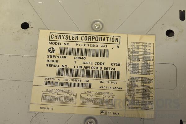 Дисплей потолочный Jeep Grand Cherokee 2005-2010 P1ED12BD1AG 269213 - 3