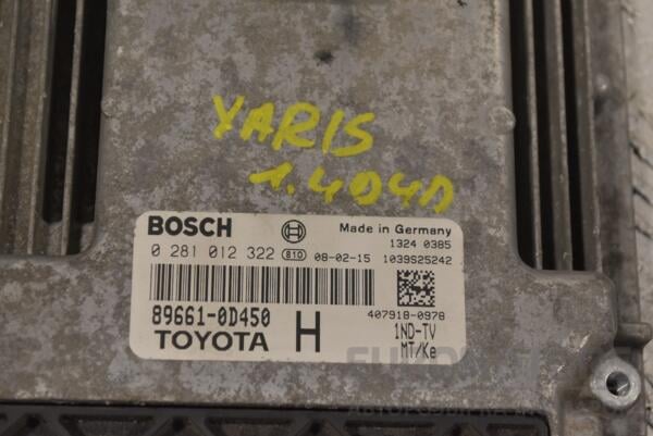 Блок управления двигателем комплект Toyota Yaris 1.4 D-4D 2006-2011 896610D450 269604 - 2