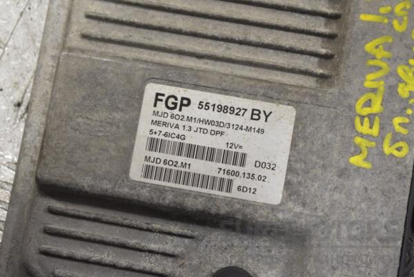 Блок управления двигателем Opel Meriva 1.3cdti 2003-2010 55198927 269698 - 2