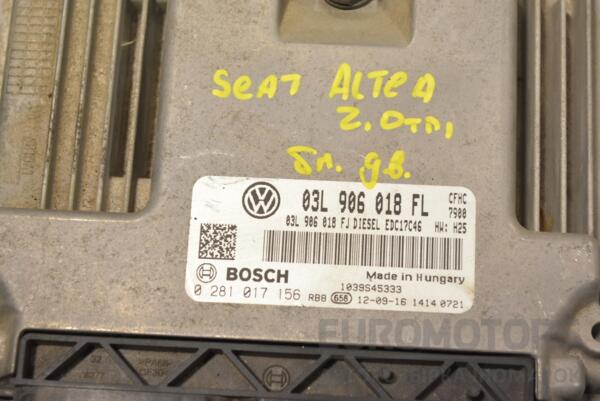Блок керування двигуном Seat Altea 2.0tdi 2004-2015 03L906018FL 270238 - 2