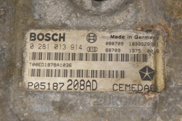Блок управления двигателем Jeep Grand Cherokee 3.0crd 2005-2010 0281013914 270390 - 2