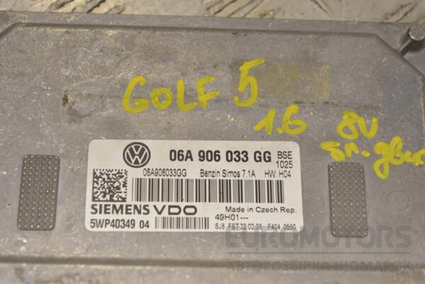 Блок керування двигуном VW Golf 1.6 8V (V) 2003-2008 06A906033GG 270435 - 2