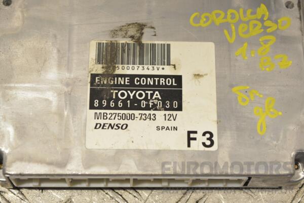 Блок управления двигателем Toyota Corolla Verso 1.8 16V 2004-2009 896610F030 270520 - 2