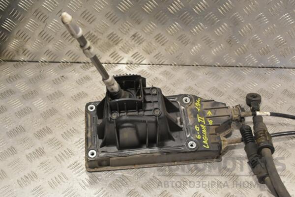 Кулиса переключения КПП 6-ступка с тросами Renault Laguna 1.9dCi (II) 2001-2007 8200748178 270599 - 2
