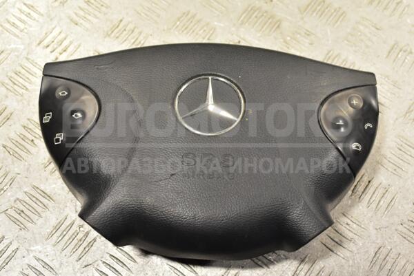 Подушка безопасности руль Airbag Mercedes E-class (W211) 2002-2009 A2118600202 271630 euromotors.com.ua