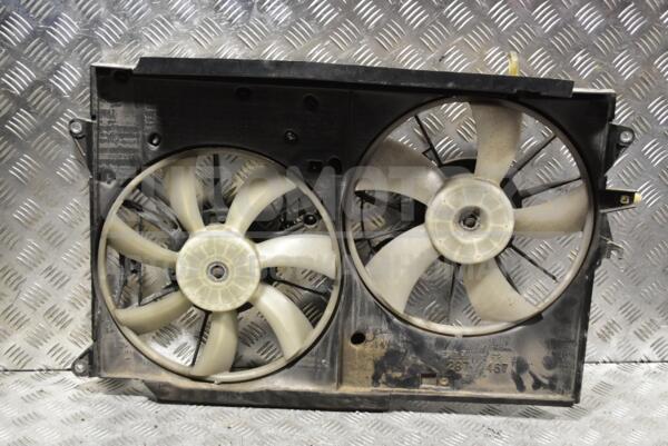 Вентилятор радіатора комплект 2 секції 7 лопатей+5 лопатей з дифузором Toyota Rav 4 2.0td 2006-2013 4227505610 271851 euromotors.com.ua