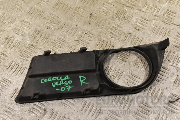 Накладка бампера под птф правая -07 Toyota Corolla Verso 2004-2009 521270F020 273601 - 2