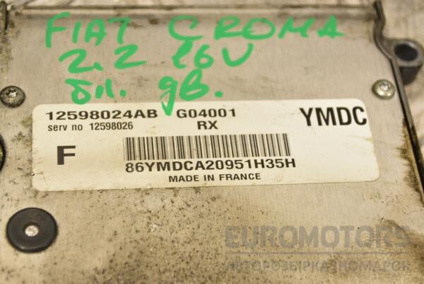 Блок управления двигателем Fiat Croma 2.2 16V 2005-2011 12598024AB 277001 - 2