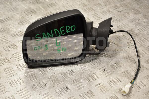 Зеркало левое электр 5 пинов Renault Sandero 2007-2013 8200497509 278002 - 1
