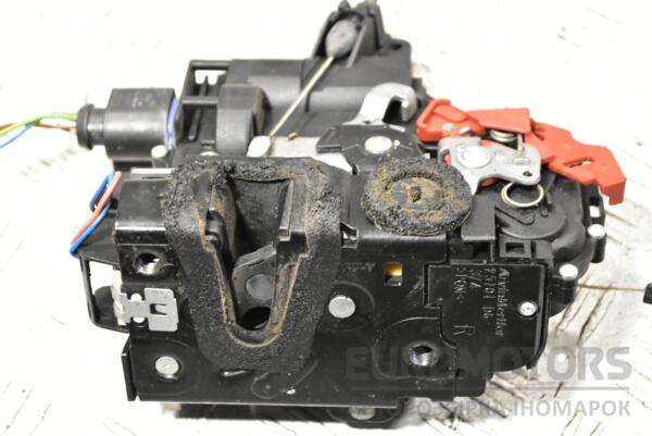 Замок двері задній правий електро 6 пінів Skoda Fabia 2007-2014 6Y0839016A 283619 - 2