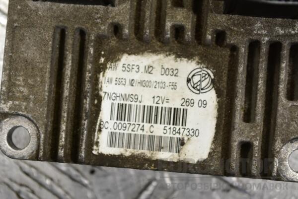 Блок управления двигателем комплект Fiat Grande Punto 1.4 8V 2005 51847330 283634 - 2