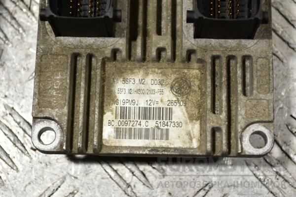 Блок управління двигуном комплект Fiat Grande Punto 1.4 8V 2005 51847330 283962 - 2