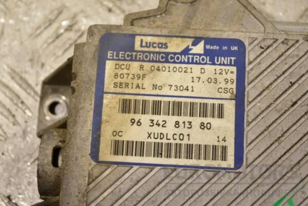 Блок управління двигуном комплект Fiat Ulysse 2.1td 1994-2002 9634281380 283968 - 2