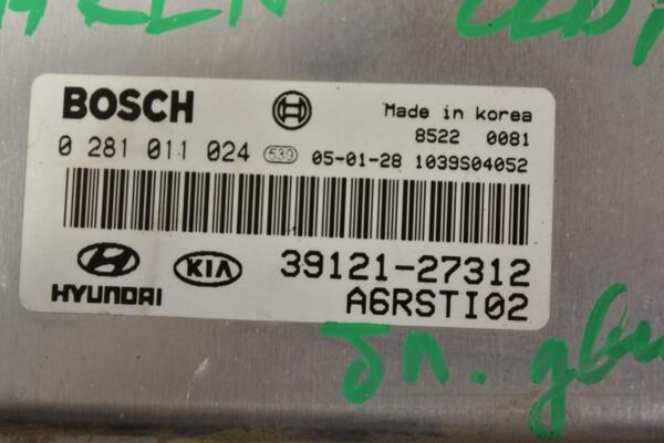 Блок управления двигателем Kia Carens 2.0crdi 2002-2006 0281011024 284572 - 2