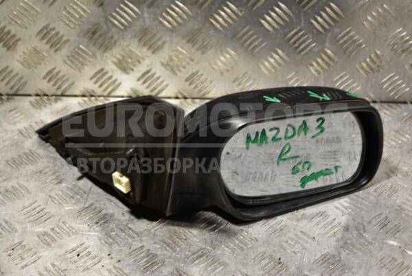 Дзеркало праве електр 5 пінів (дефект) Mazda 3 2003-2009 284608 euromotors.com.ua