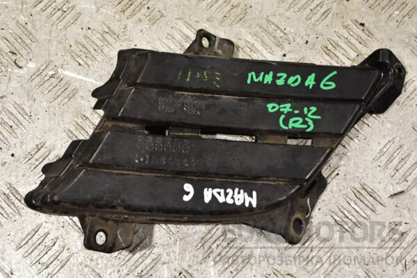 Решітка переднього бампера права Mazda 6 2007-2012 GS7T50C12 284907 - 2