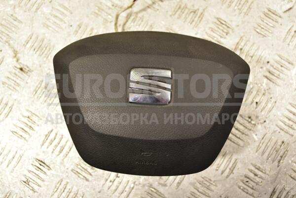Подушка безопасности руль Airbag Seat Leon 2013 5F0880201H 285559 euromotors.com.ua