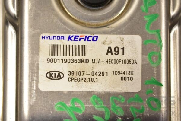 Блок керування двигуном Kia Picanto 1.0 12V 2017 3910704291 285761 - 2
