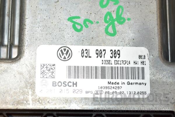 Блок керування двигуном VW Passat 2.0tdi (B6) 2005-2010 03L907309 285794 - 2