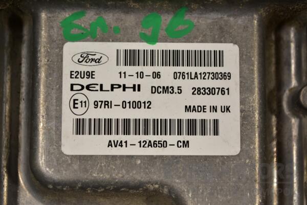 Блок управления двигателем Ford Kuga 2.0tdci 2008-2012 AV4112A650CM 285903 - 2