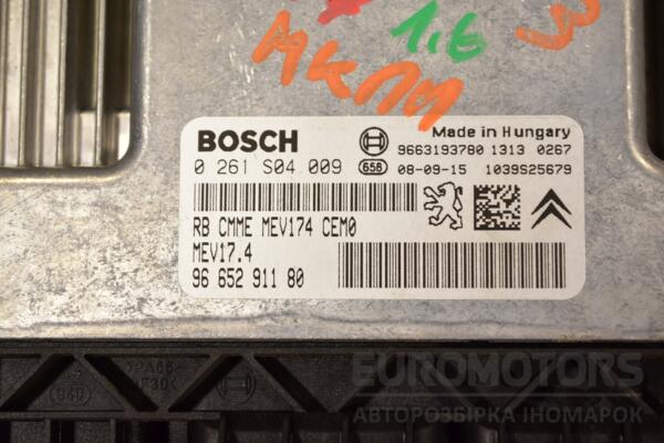 Блок управління двигуном комплект Peugeot 207 1.6 16V 2006-2013 9665291180 286567 - 2