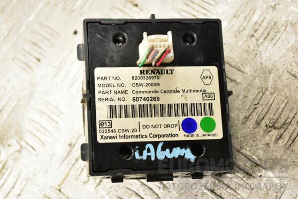 Панель управления магнитолой (дефект) Renault Laguna (II) 2001-2007 8200326970 287481 - 2