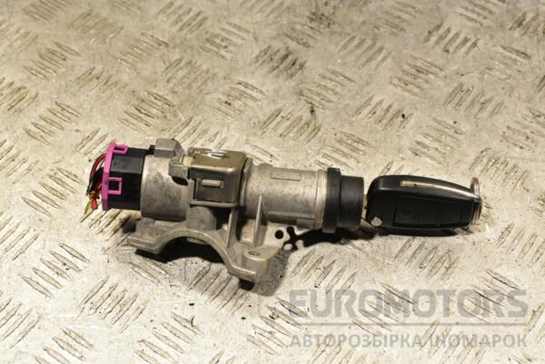 Замок зажигания в сборе ключ Audi A4 (B7) 2004-2007 4B0905851Q 287540 - 2