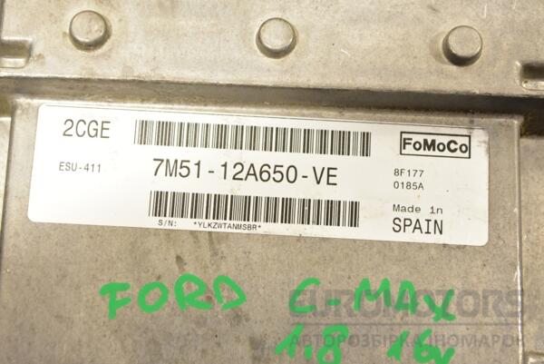 Блок управления двигателем Ford C-Max 1.8 16V 2003-2010 7M5112A650VE 287574 - 2