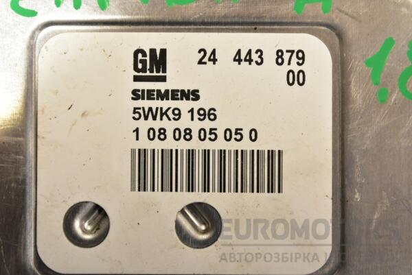 Блок управления двигателем Opel Zafira 1.8 16V (A) 1999-2005 24443879 287771 - 2