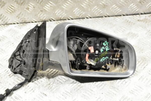 Зеркало правое электр 10 пинов (дефект) Audi A4 (B7) 2004-2007 288129 - 1
