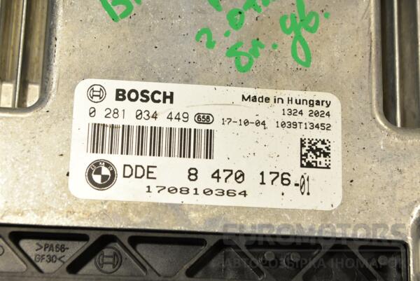 Блок керування двигуном BMW 1 2.0tdi (F20) 2010 8470176 288152 - 2