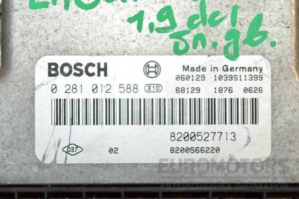 Блок управления двигателем Renault Laguna 1.9dCi (II) 2001-2007 8200527713 288771 - 2