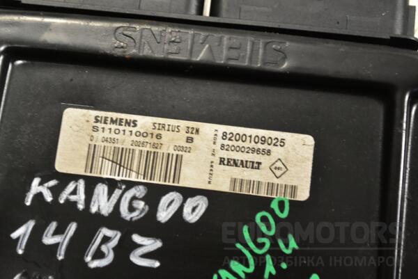 Блок управления двигателем комплект Renault Kangoo 1.4 16V 1998-2008 8200109025 288844 - 2