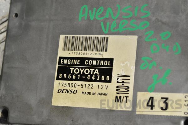 Блок управления двигателем Toyota Avensis Verso 2.0 D-4D 2001-2009 8966144300 288874 - 2