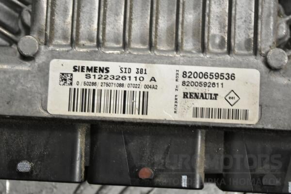 Блок управління двигуном комплект Renault Megane 1.5dCi (II) 2003-2009 8200659536 288894 - 2