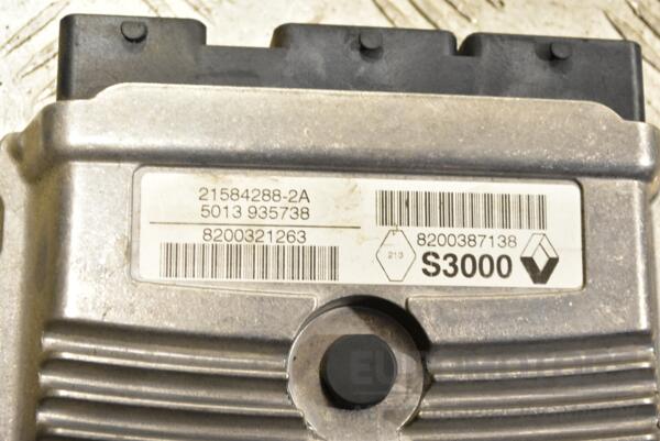 Блок управління двигуном комплект Renault Scenic 1.6 16V (II) 2003-2009 8200387138 288940 - 2