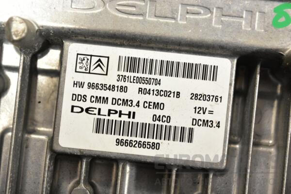 Блок управління двигуном комплект Citroen C5 2.0hdi 16V 2008-2017 9666266580 289231 - 2