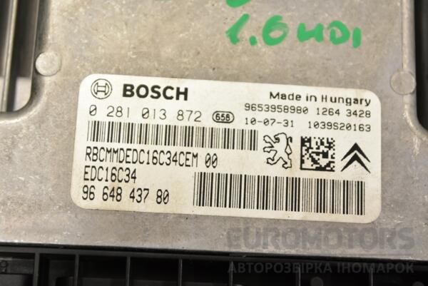 Блок управління двигуном комплект Peugeot 308 1.6hdi 2007-2015 9653958980 289326 - 2
