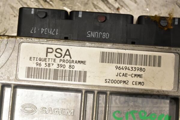 Блок управления двигателем Citroen C2 1.4 8V 2003-2008 9658739080 289554 - 2