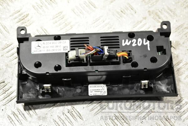 Блок управления печкой климат Mercedes C-class (W204) 2007-2015 A2049003803 289868 - 2