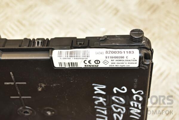 Блок комфорту Renault Scenic (II) 2003-2009 8200351183 289886 - 2