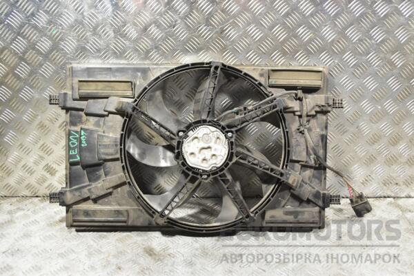 Вентилятор радиатора 7 витків с диффузором Seat Leon 2013 5Q0121205S 290345 - 2