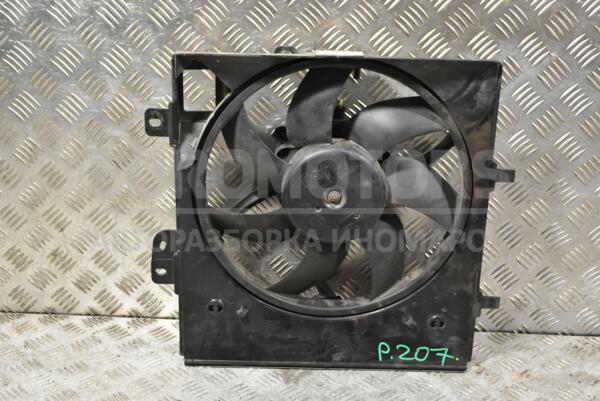 Вентилятор радіатора 7 витків з дифузором Peugeot 207 2006-2013 9682902080 290349 - 1
