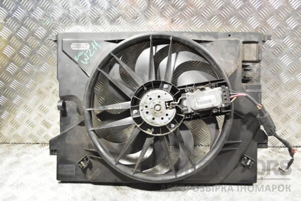 Вентилятор радиатора 9 лопастей с диффузором Mercedes E-class (W211) 2002-2009 A2115002193 290370 - 2