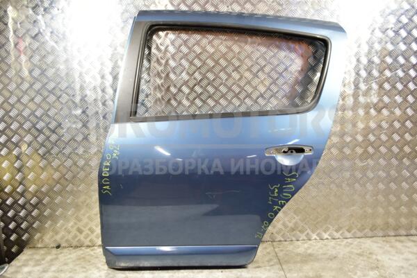 Двері задні ліві (дефект) Renault Sandero 2007-2013 821131004R 290907 - 1