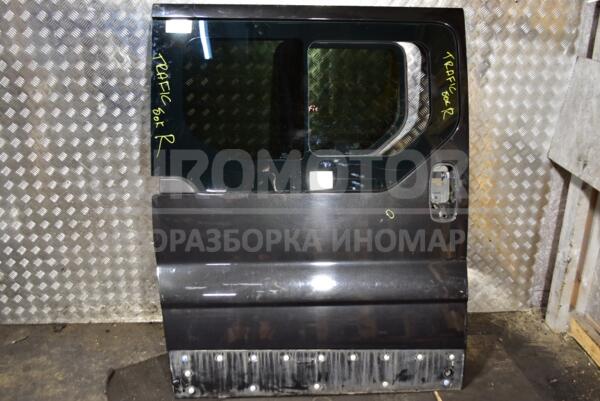 Двері бічна права зсувні зі склом Renault Trafic 2001-2014 291181 euromotors.com.ua