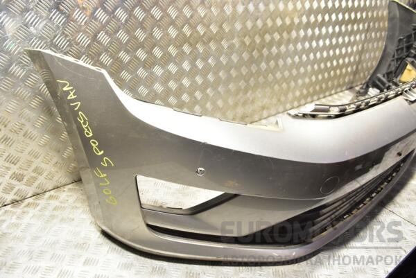 Бампер передний -18 (дефект) VW Golf Sportsvan 2014-2020 510807221F 291356 - 4